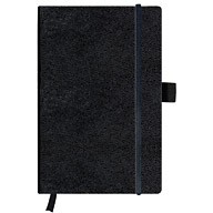 Herlitz Notizbuch my.book A5 bla 96Bl. schwarz m. Leseband