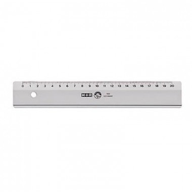 M+R Lineal breit 20cm rauchgrau 10 Stück