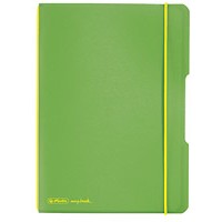 Herlitz Notizheft my.book flex A5 PP 40Bl. kariert hellgrün