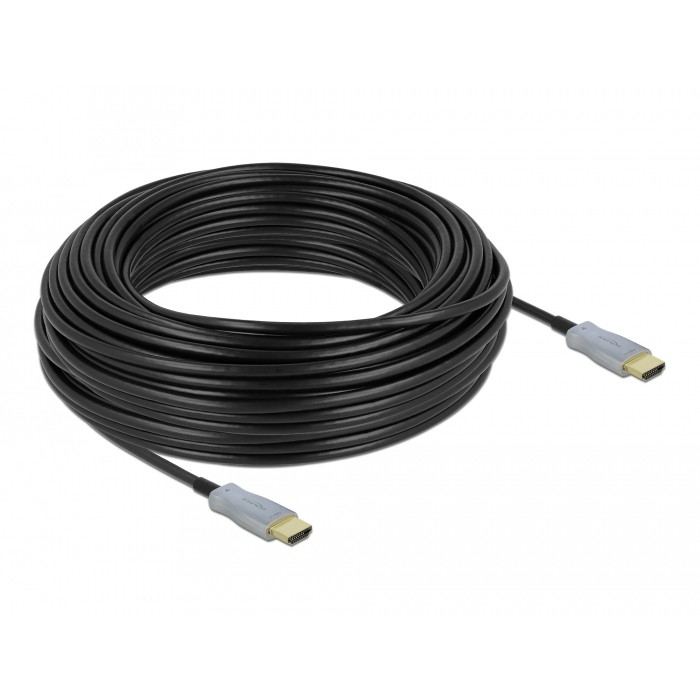 DELOCK Aktives Optisches Kabel HDMI 4K 60Hz 30m