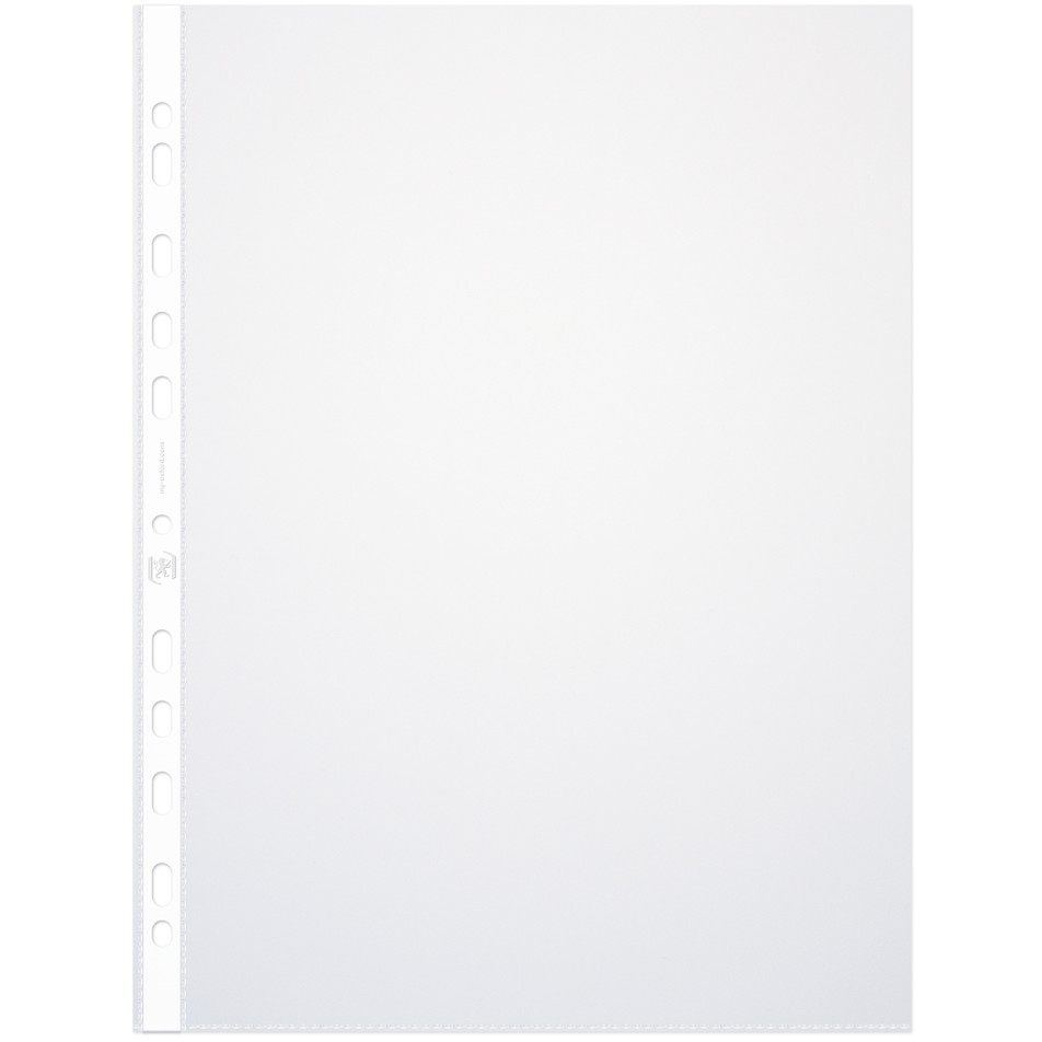 Oxford Prospekthüllen Standard A4 PP 009 mm glasklar 100Stk