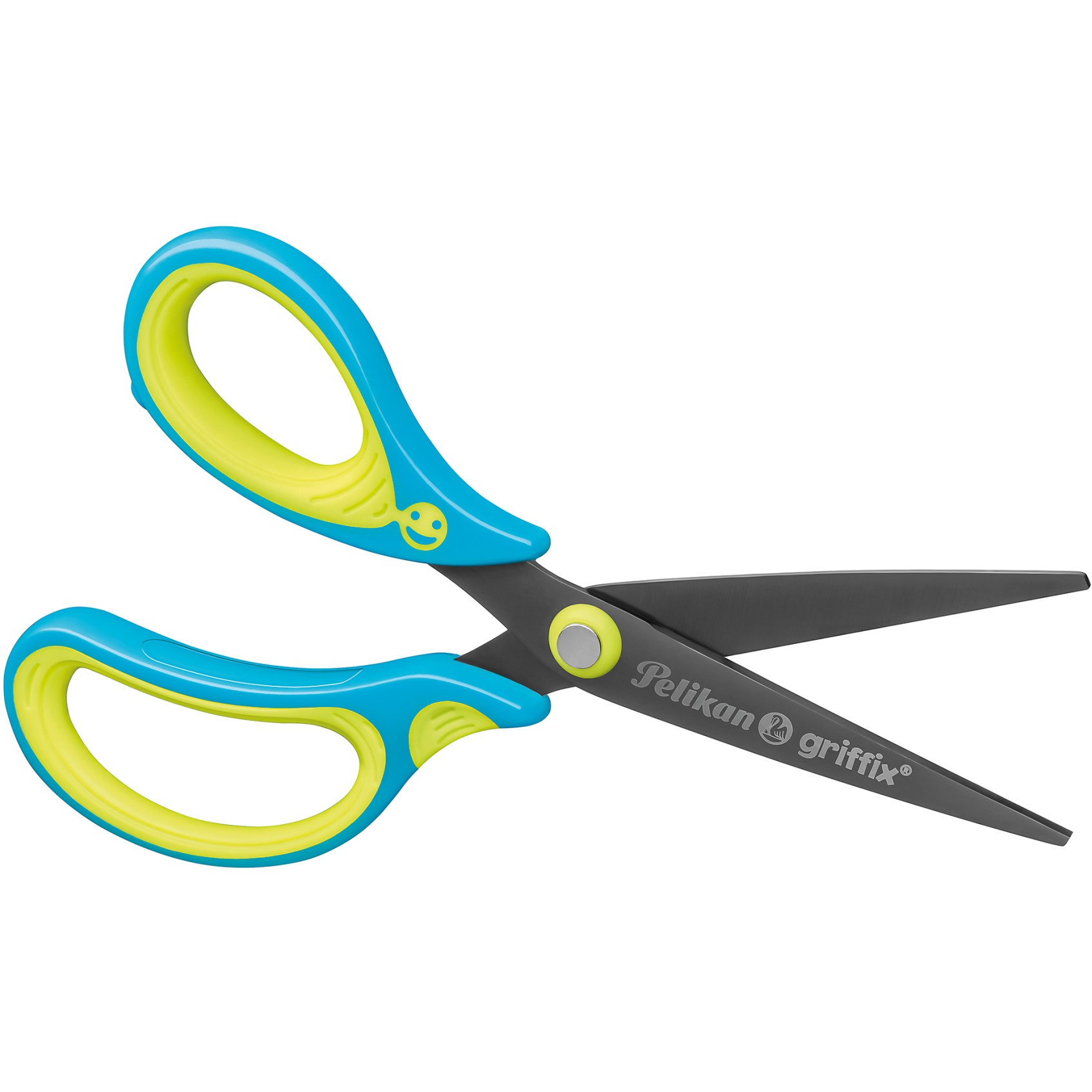 Pelikan Schere griffix SC1BLS blau Linkshänder spitz 15cm