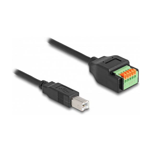 DELOCK USB 2.0 Kabel Typ-B St > Terminalblock Adapter 15cm