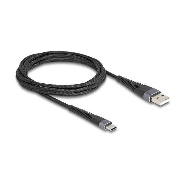 DELOCK USB 2.0 Kabel USB Typ-A St > USB Typ-C St 2m