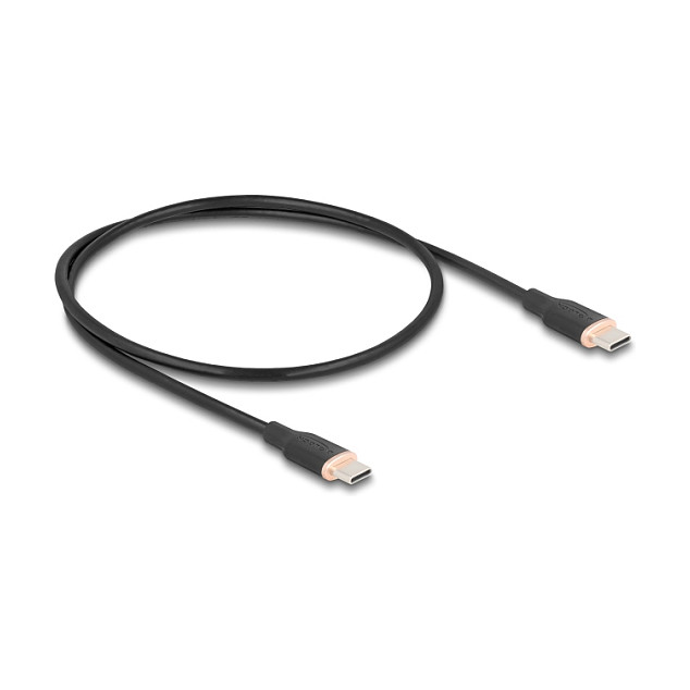 DELOCK USB 2.0 Kabel USB Typ-C St > St PD 3.0 60W 0.5m schw.