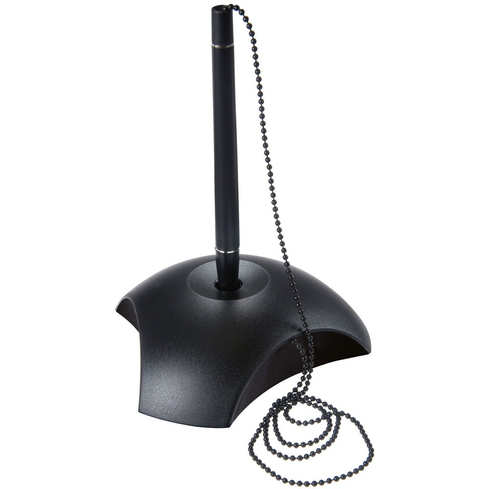 HAN Kugelschreiberständer DELTA. Kette. schwarz