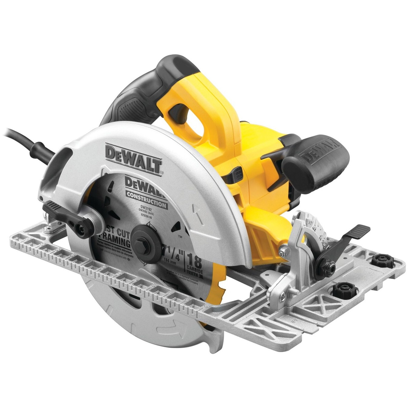 DEWALT Handkreissaege 61 mm 1600 Watt im Koffer