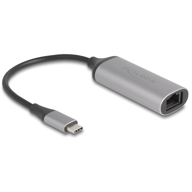 DELOCK USB Type-C Adapter zu 5 Gigabit LAN