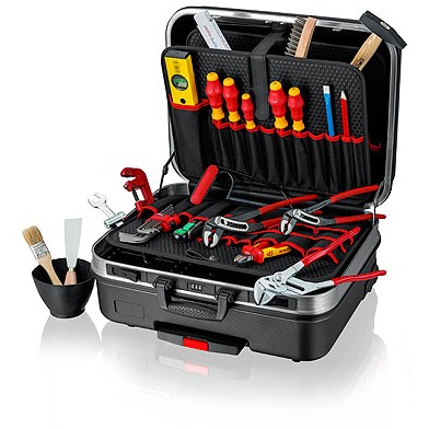 KNIPEX BIG Basic Move Sanitr Werkzeugkoffer