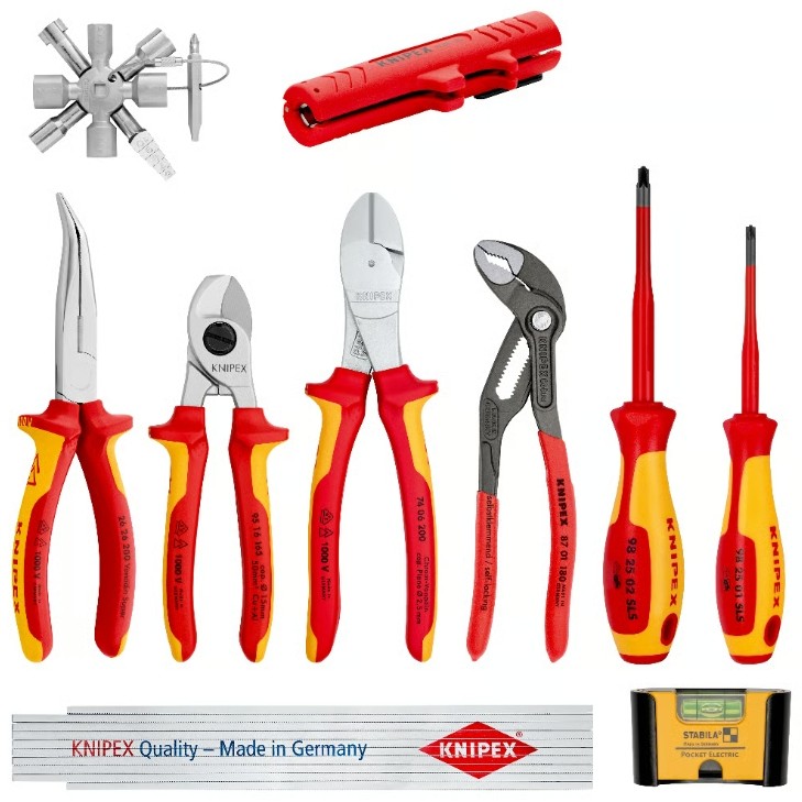 KNIPEX Erweiterungsset Elektro 1