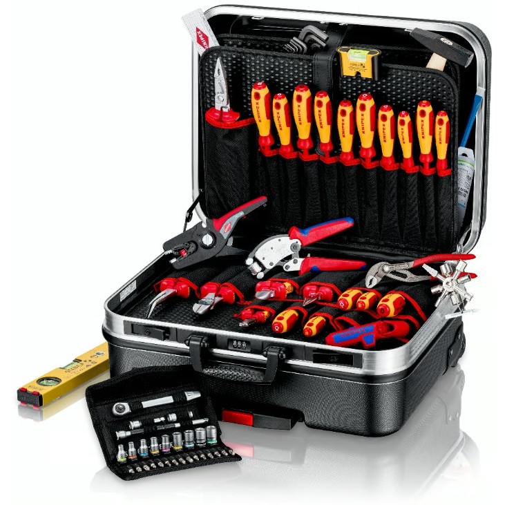 KNIPEX Werkzeugkoffer BIG Basic Move Elektro+