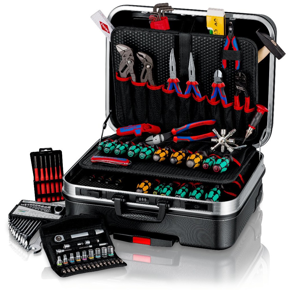 KNIPEX Werkzeugkoffer BIG Basic Move Mechanik