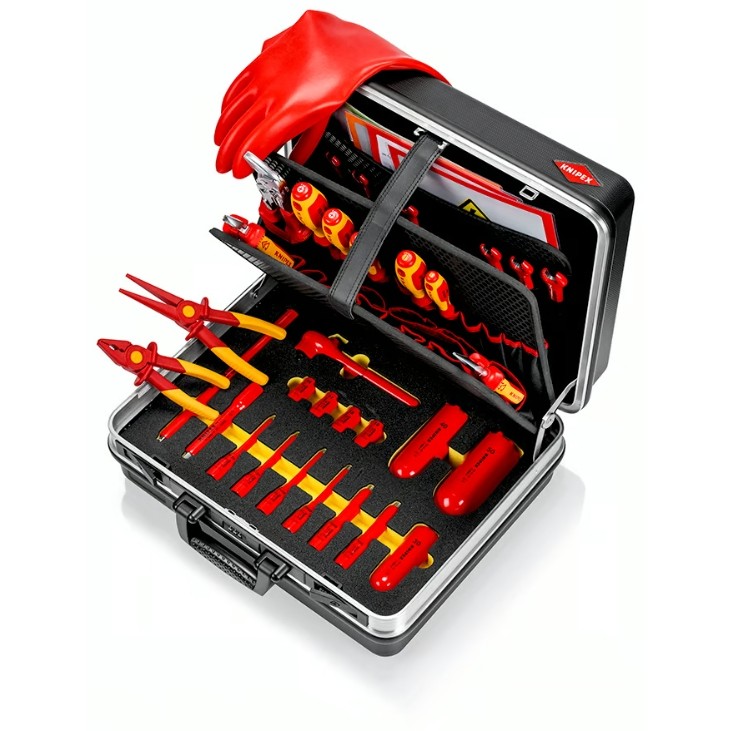 KNIPEX Werkzeugkoffer Basic E-Mobilitaet
