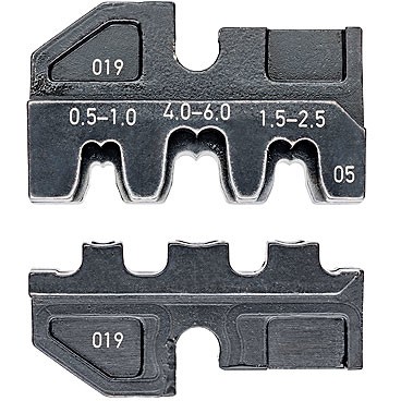 KNIPEX Crimpeinsatz unisolierte Steckverbinder