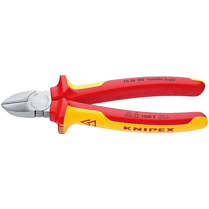 KNIPEX Seitenschneider verchromt