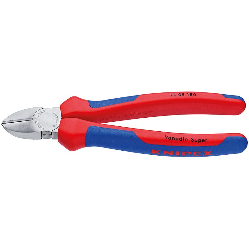 KNIPEX Seitenschneider verchromt 180 mm