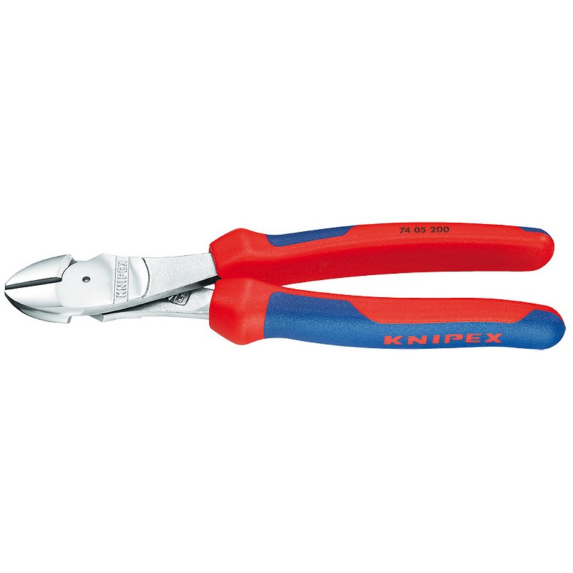 KNIPEX Kraft-Seitenschneider atramentiert 200 mm