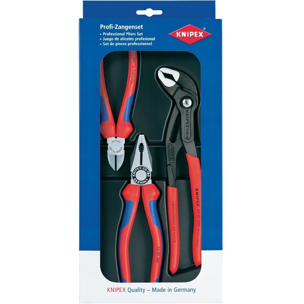 KNIPEX Zangen-Set 3-teilig