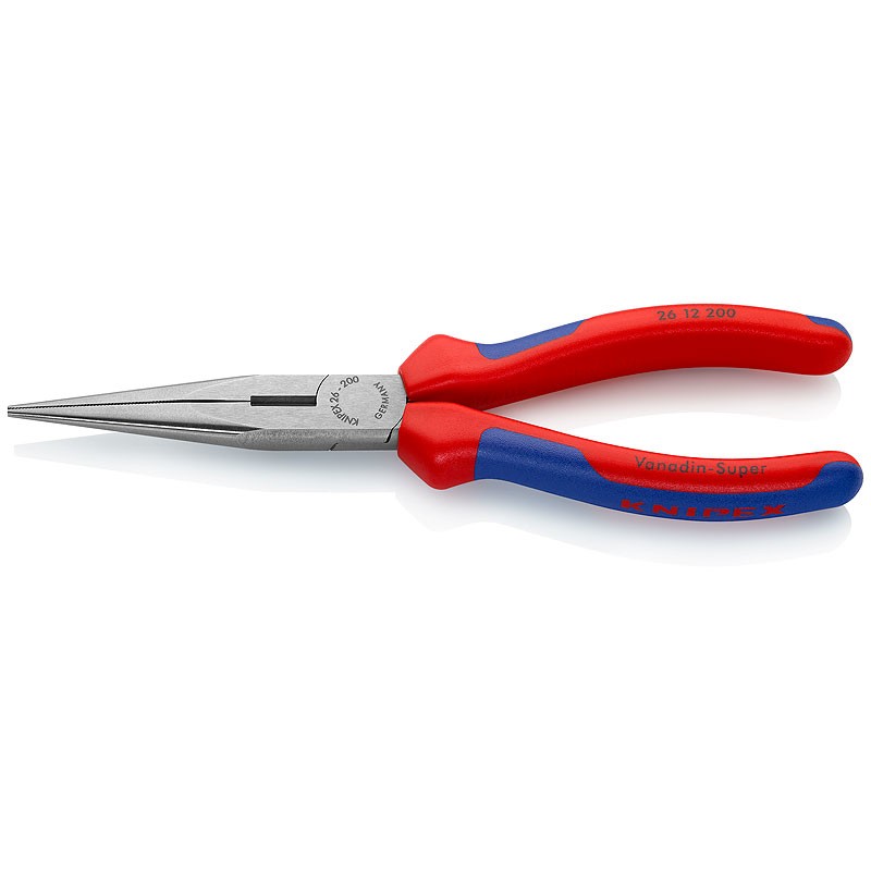 KNIPEX Flachrundzange mit Schneide 200 mm
