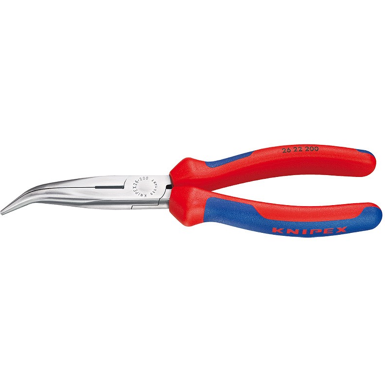 KNIPEX Flachrundzange mit Schneide 200 mm