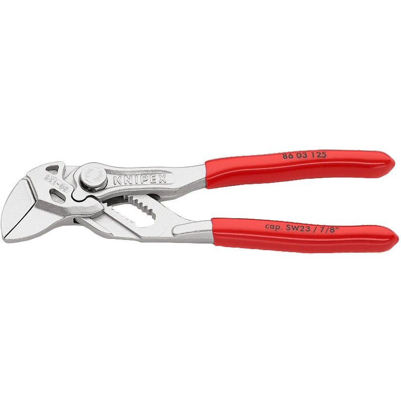KNIPEX Zangenschlssel mit Kunststoff berzogen 125 mm