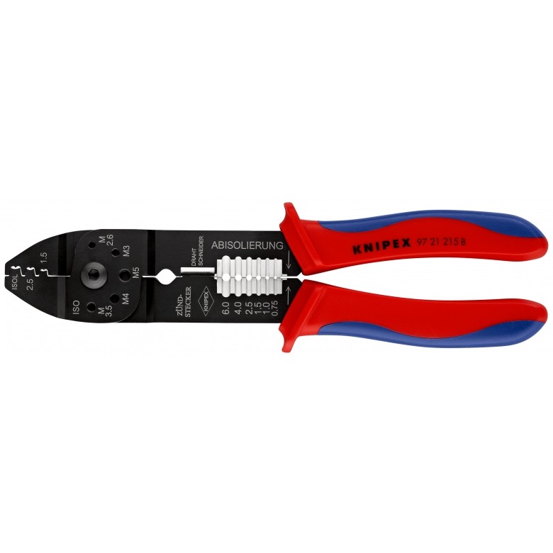 KNIPEX Crimpzange brniert 215 mm