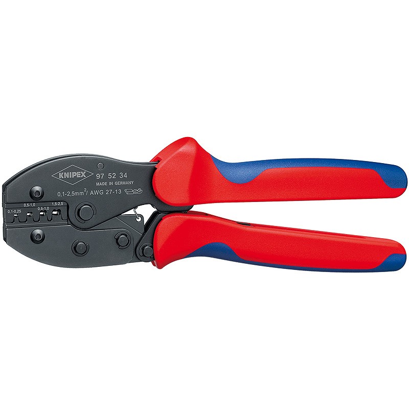 KNIPEX PreciForce Crimpzange brniert 220 mm