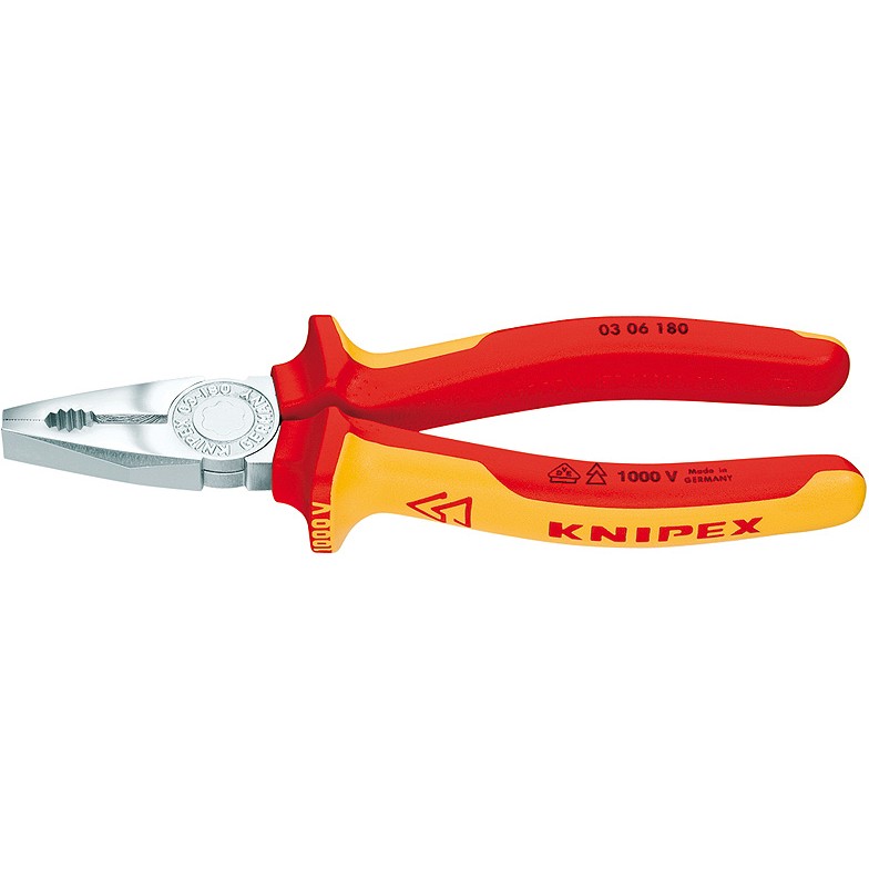 KNIPEX Kombizange verchromt 160 mm
