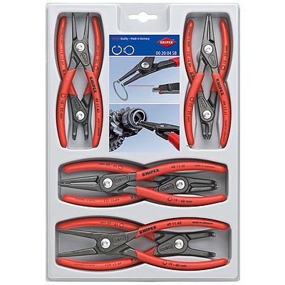 KNIPEX Praezesions- Sicherungsringzangen-Set