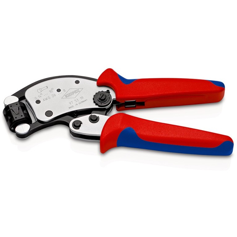 KNIPEX Twistor T Selbsteinst. Crimpzange f. Aderendhlsen
