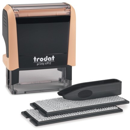 trodat Stempel Printy Typom 4.0/SB Paste Cre+Kis schw 4912