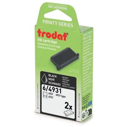 trodat Austauschkissen 2Stk schwarz 6/4931/SB