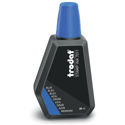 trodat Stempelfarbe blau 28ML 7011/SB