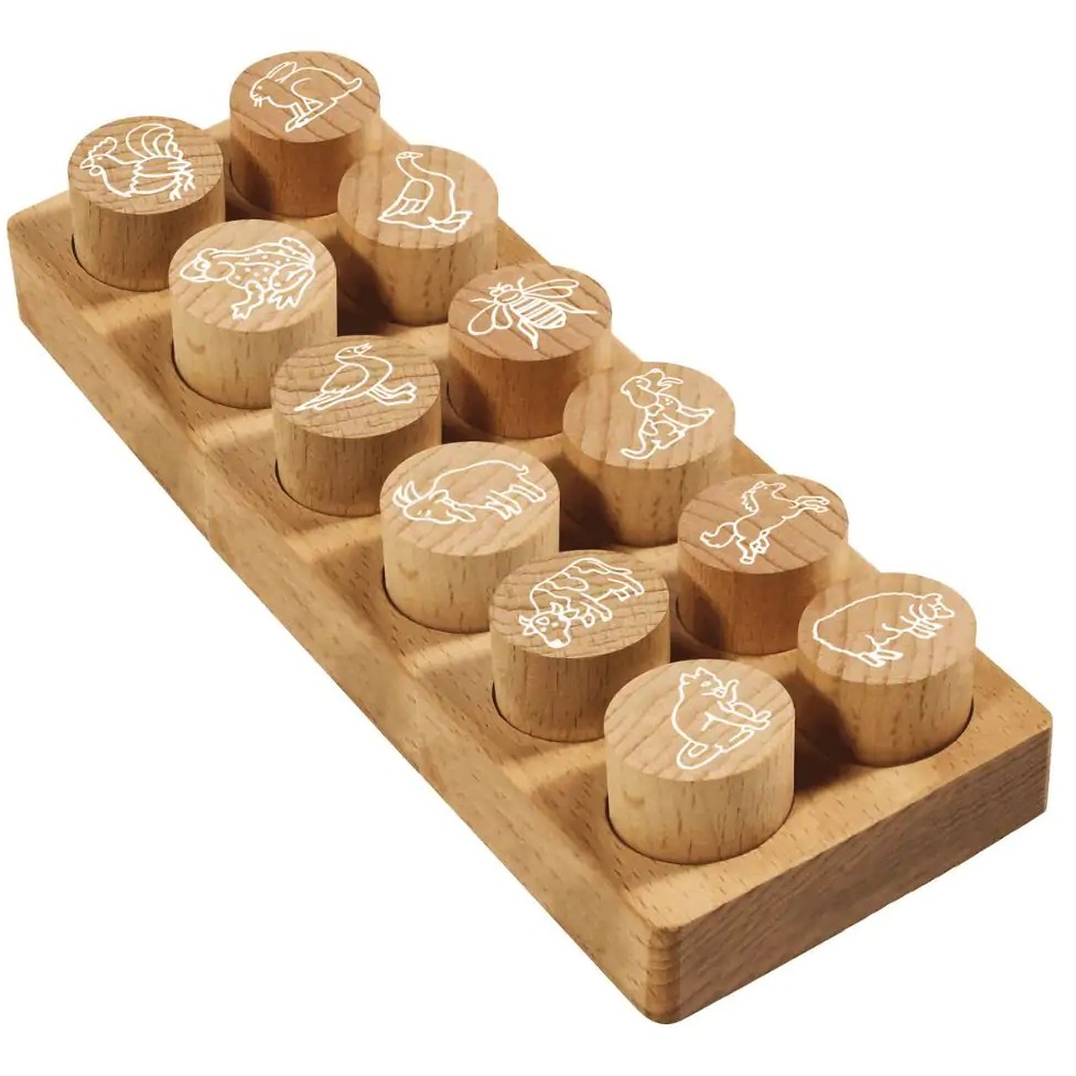 COLOP WOODIES Stempel-Set 