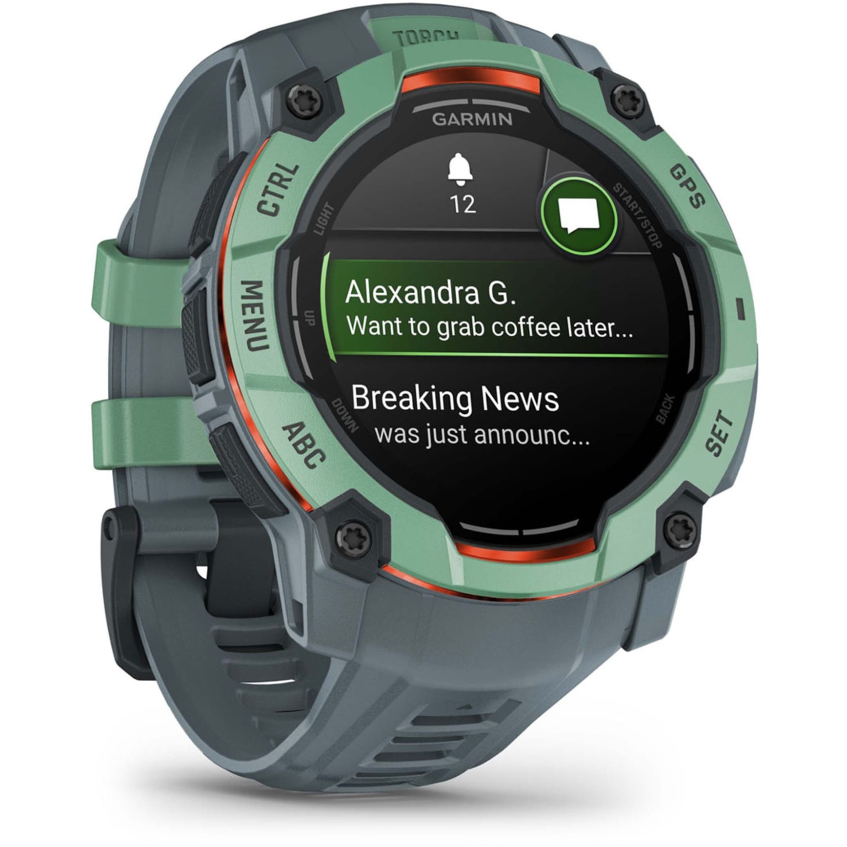 Garmin Instinct 3 AMOLED (50mm) twilight/neo tropic