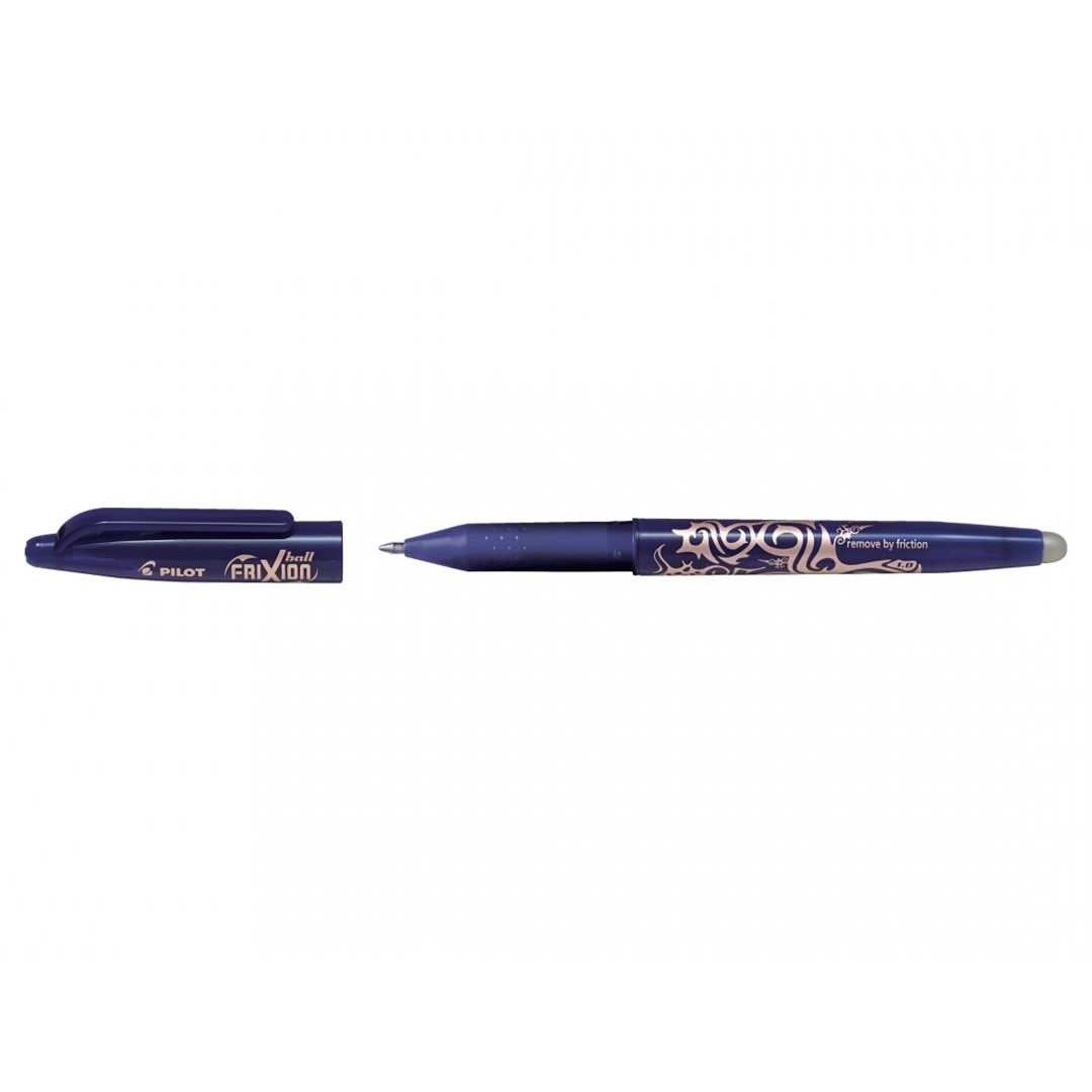 PILOT FRIXION Tintenroller 0.50mm blau radierbar mit Kappe
