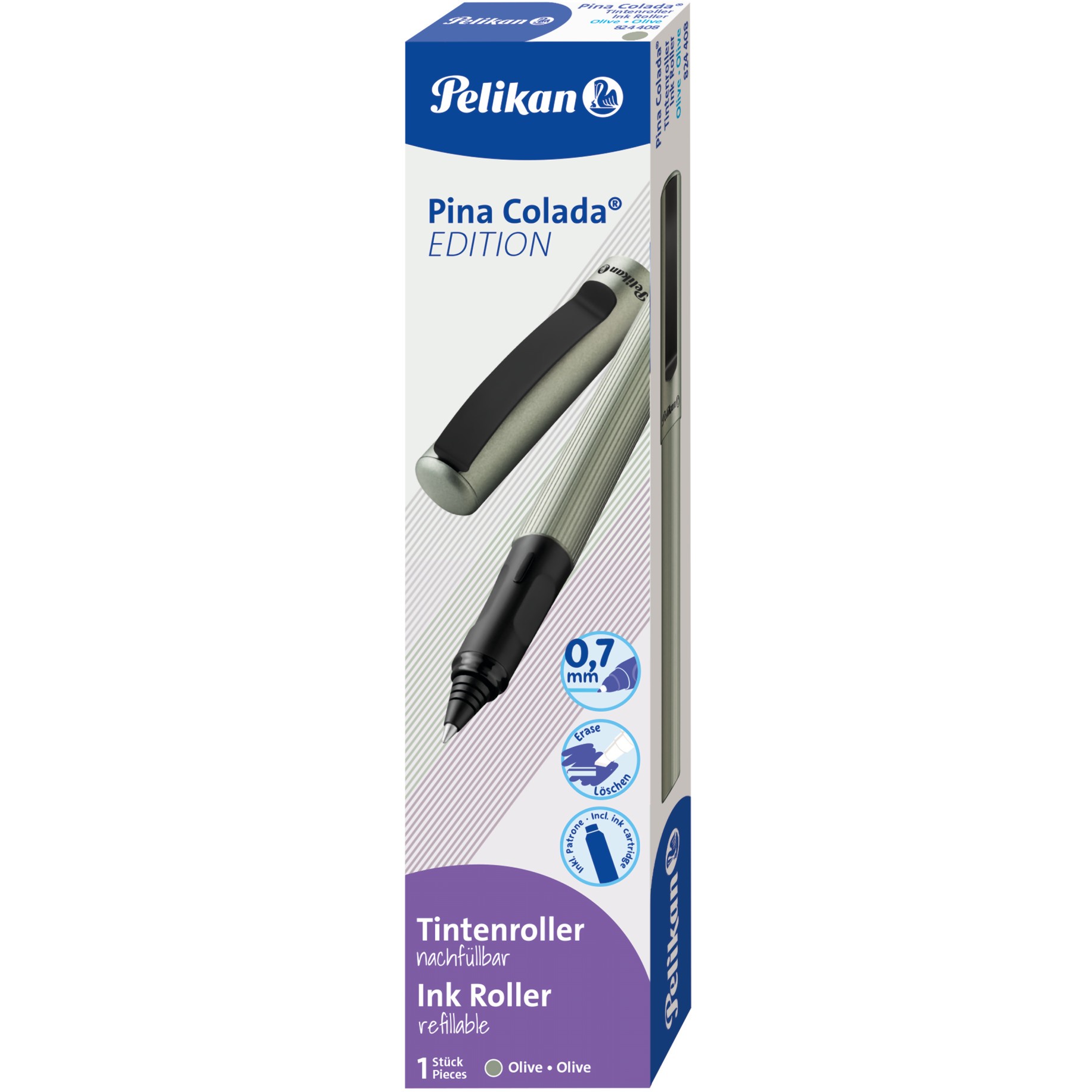 Pelikan Tintenroller Pina Colada Edition Olive metallic