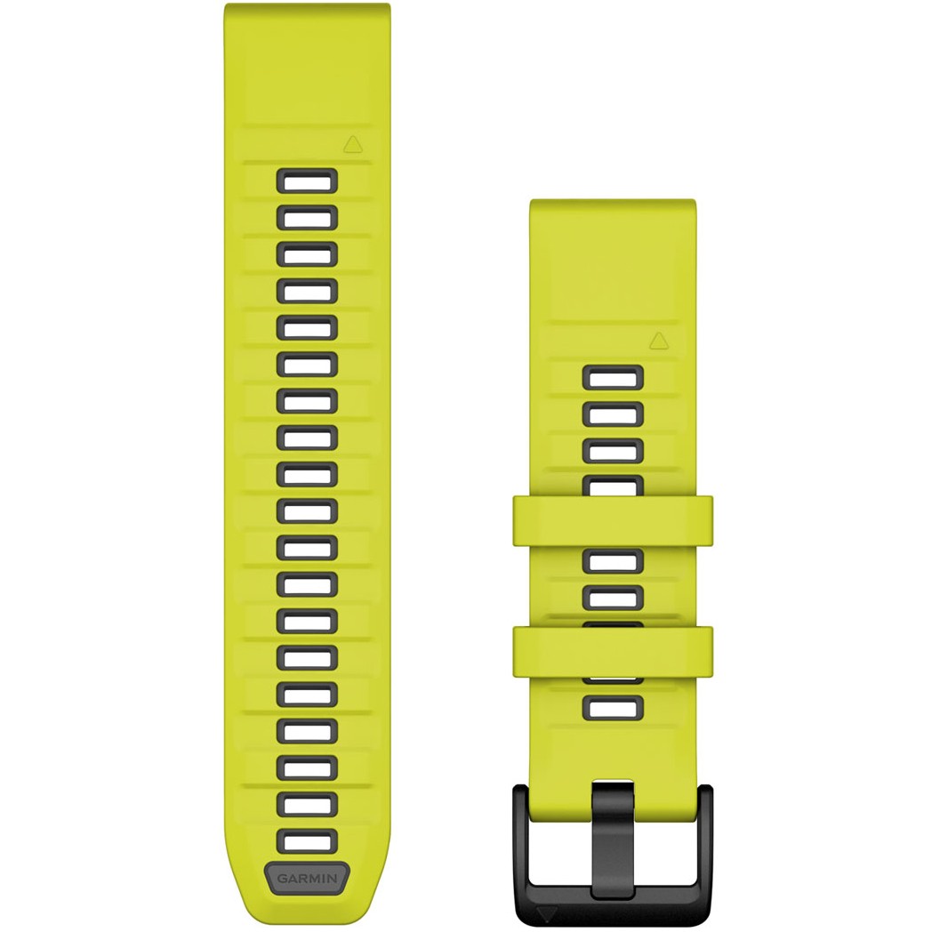 Garmin Ersatzarmband QuickFit 22mm Silikon Amp Yellow/Graphit