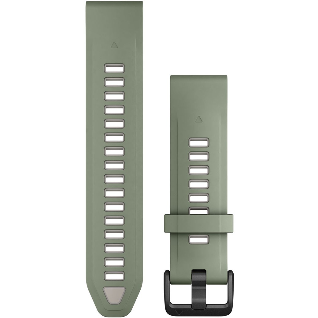 Garmin Ersatzarmband QuickFit 20mm Silikon Weidengrn/grau