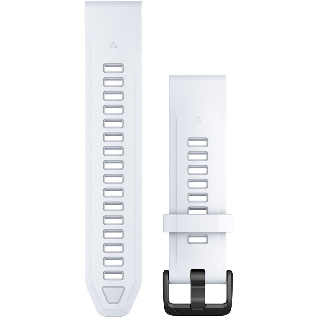 Garmin Ersatzarmband QuickFit 20mm Silikon Steinweiss
