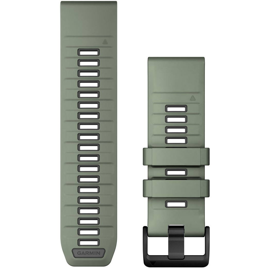 Garmin Ersatzarmband QuickFit 26mm Silikon Weidengrn/Graphit