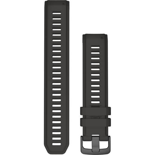 Garmin Ersatzarmband Instinct 22mm Silikon graphit