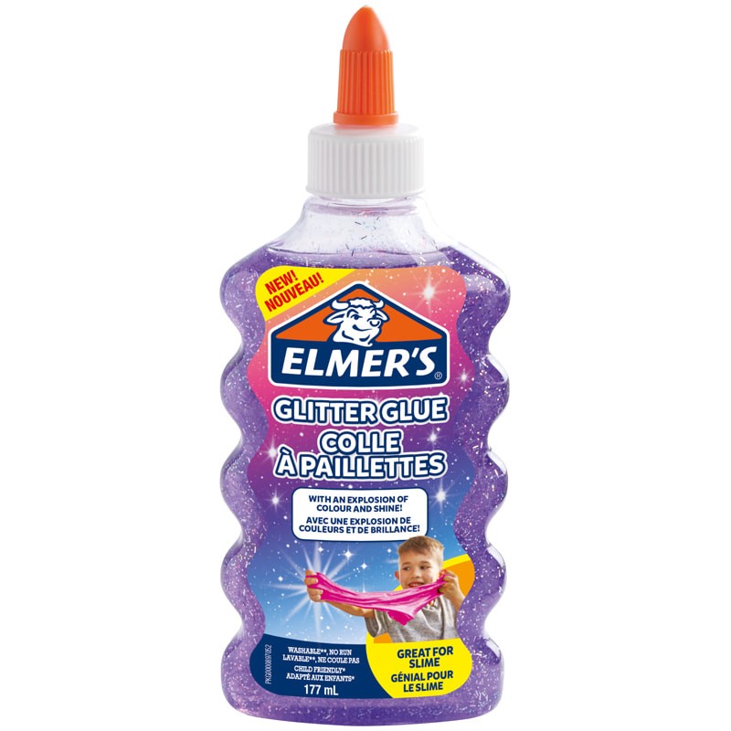 Elmers Glitzerkleber Violett 177ml