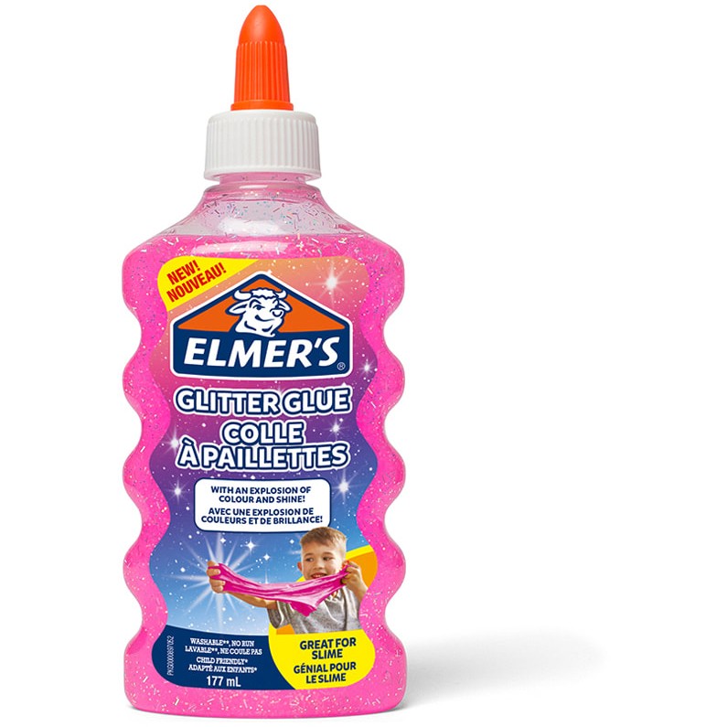 Elmers Glitzerkleber Pink 177ml