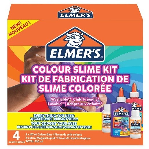 Elmers Buntes DIY-Slime Kit opaque (undurchsichtig)