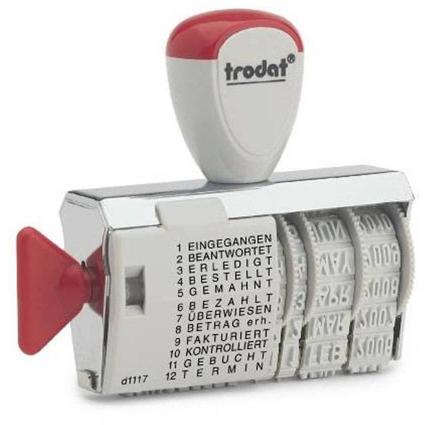 trodat Wortdrehstempel 1117/DB11