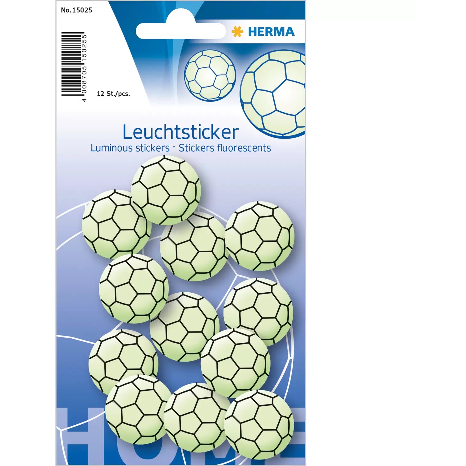 HERMA Leuchtsticker Fussball Mini