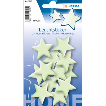 HERMA Leuchtsticker Sterne Mini