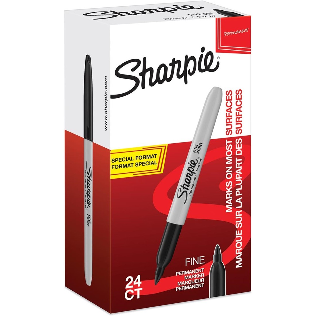 Sharpie Marker Fein Rundspitze Value Pack 24 Stück