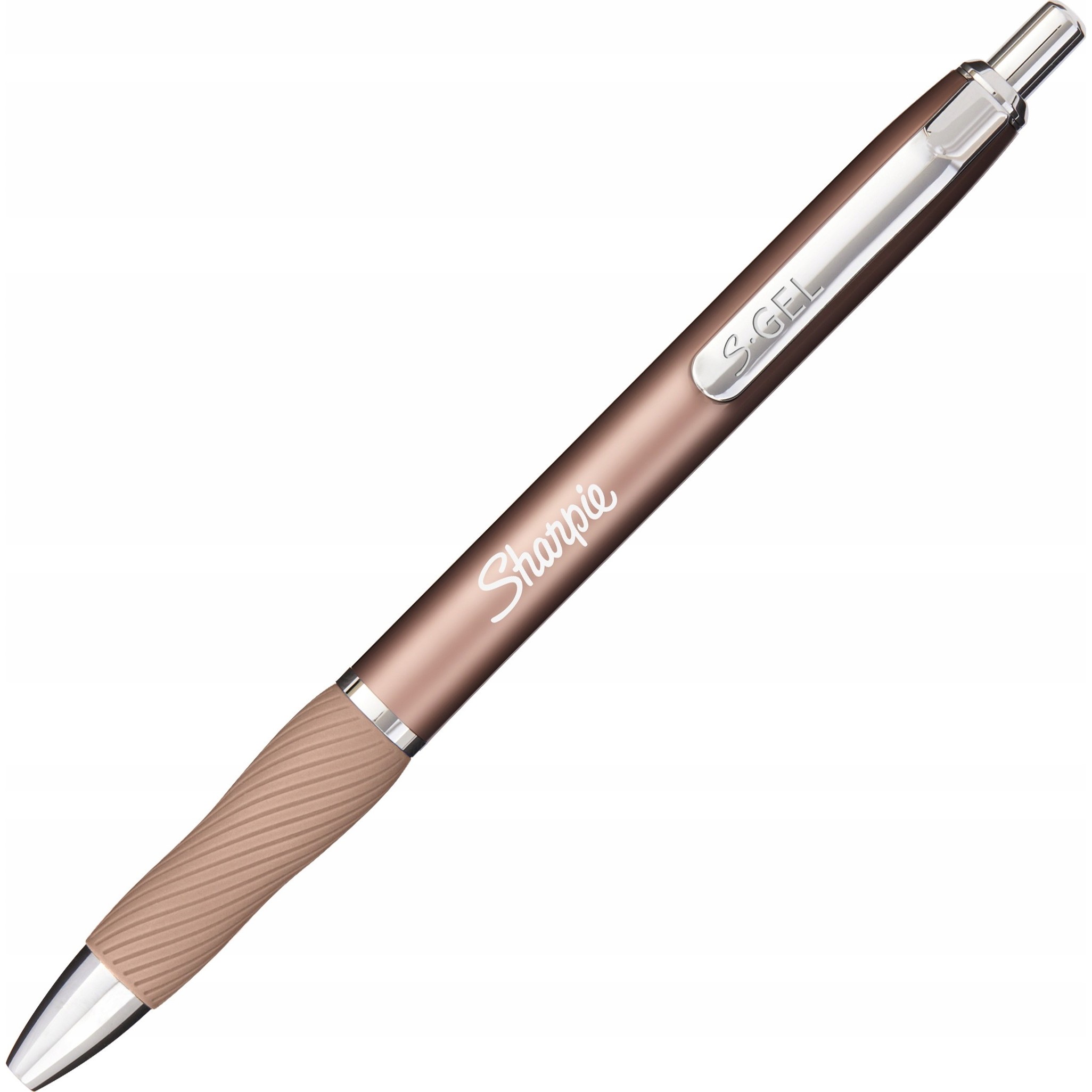 Sharpie Gelschreiber S-Gel 0.7mm 2er Set+2Minen Schwrz Metal Blister